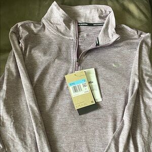 Nike women’s quarter Zip-Up, new with tags, Heathered Lavender
